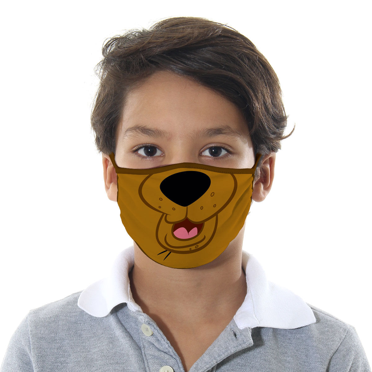 Máscara de Proteção Infantil - Scooby Doo - Mask4all P / UNICA