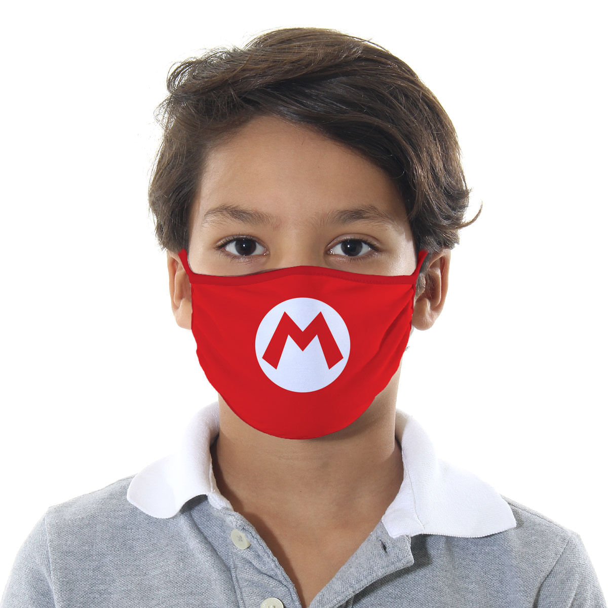 Máscara de Proteção Infantil - Super Mario - Mask4all P / UNICA