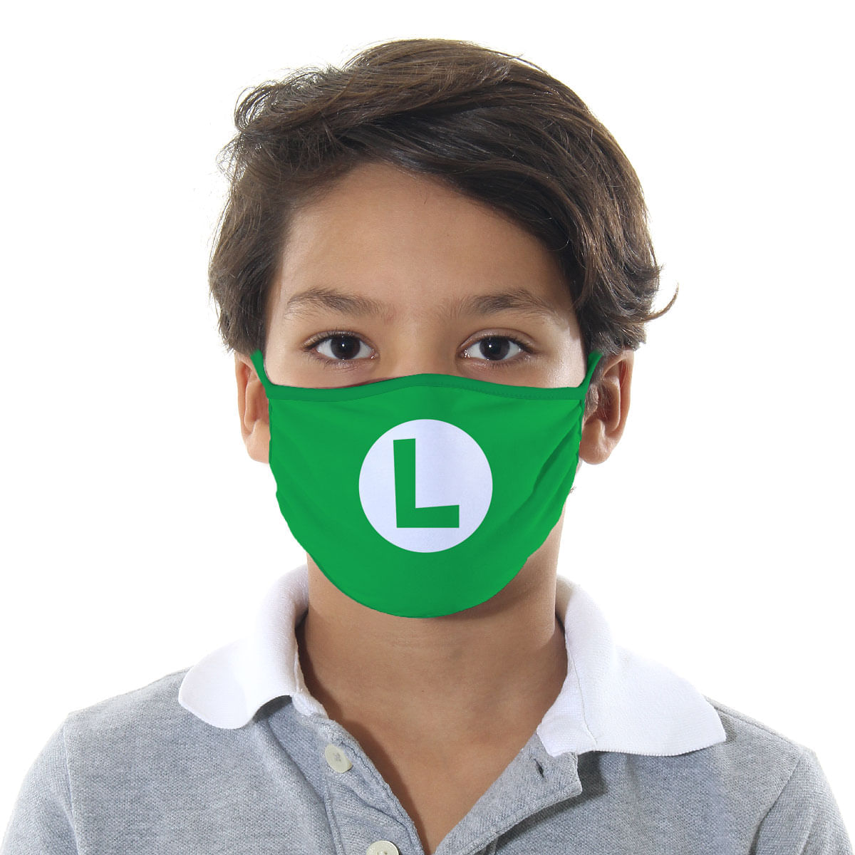 Máscara de Proteção Infantil - Luigi - Mask4all P / UNICA