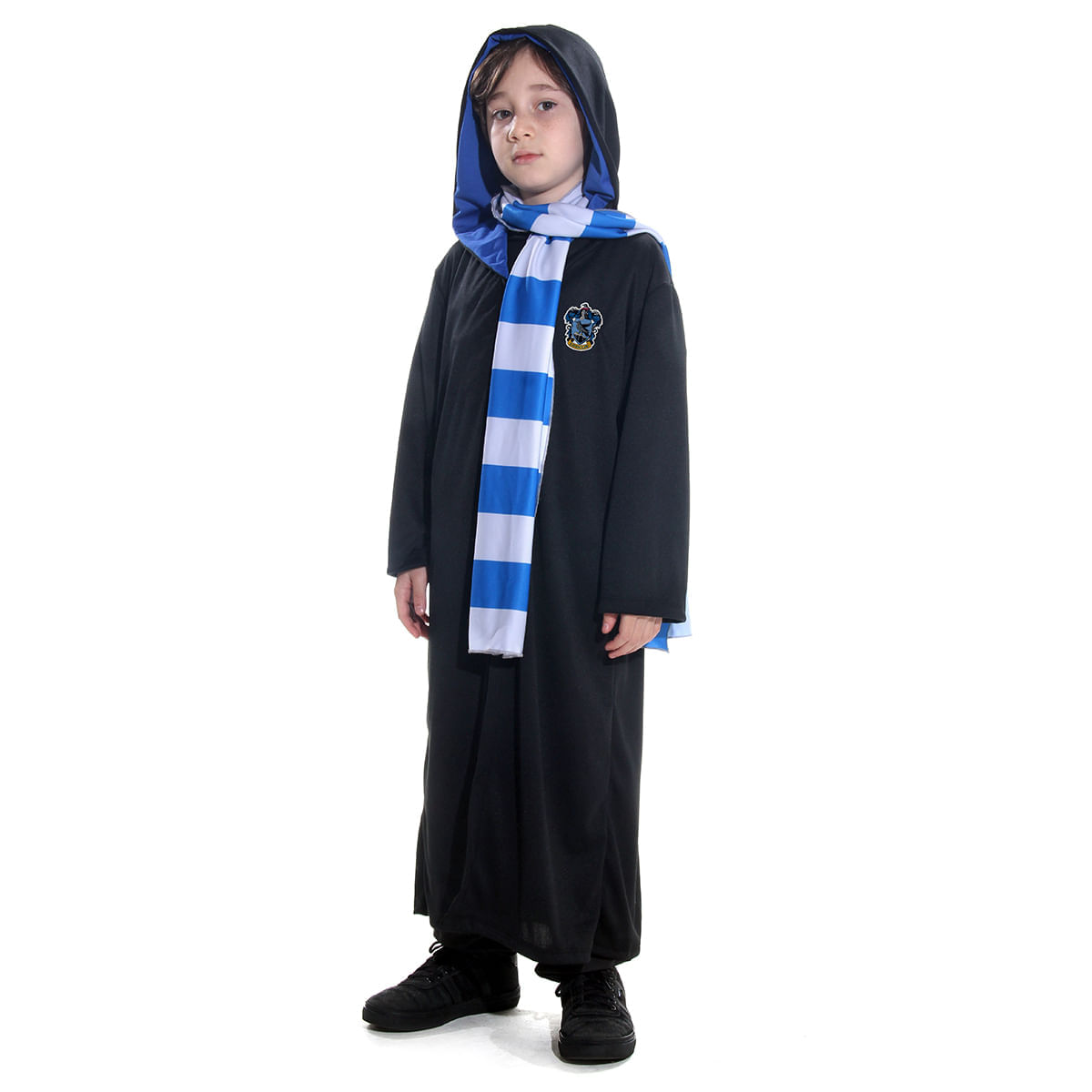 Fantasia Corvinal Infantil com Cachecol - Harry Potter P / UNICA