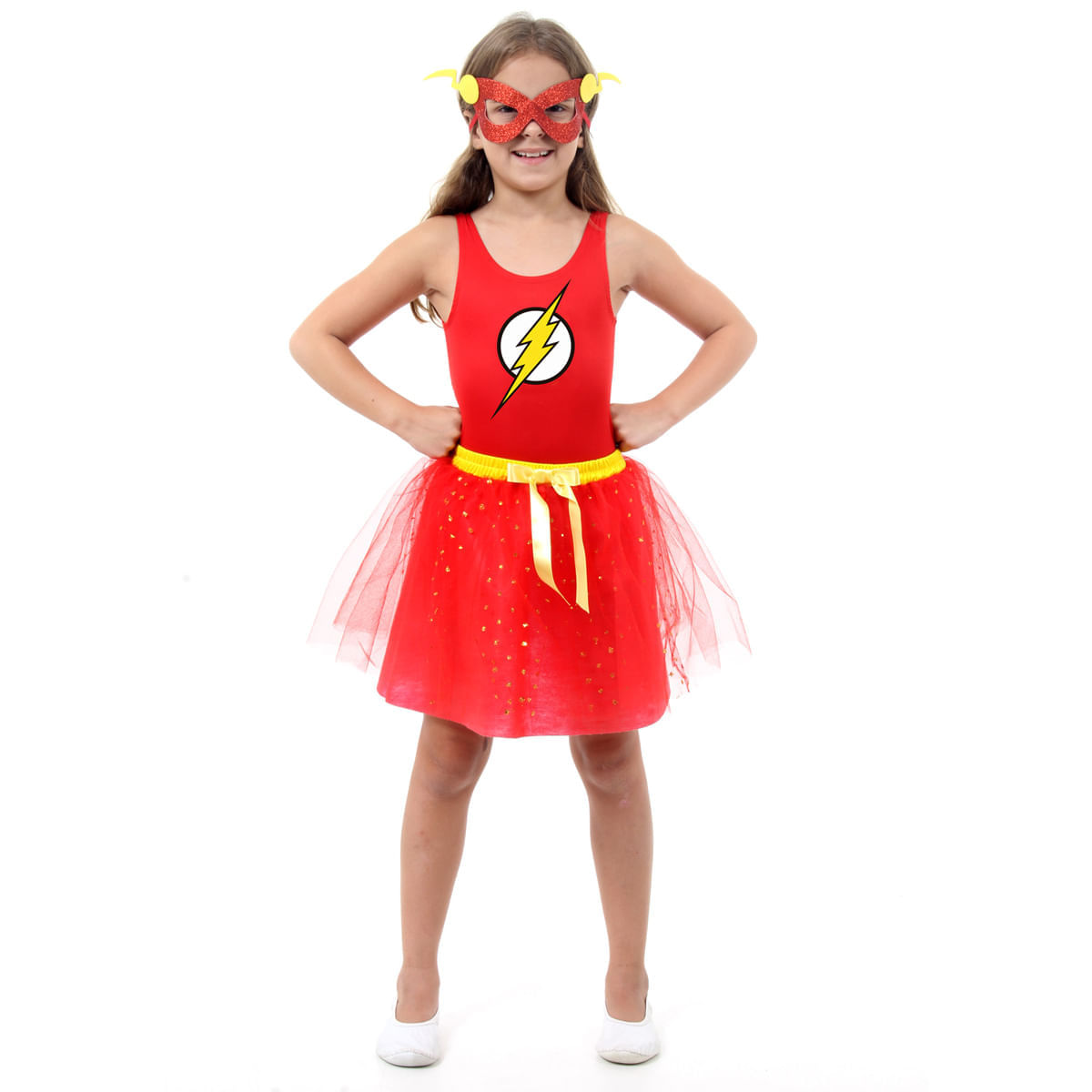 Fantasia Infantil Flash Infantil - Dress Up P / UNICA
