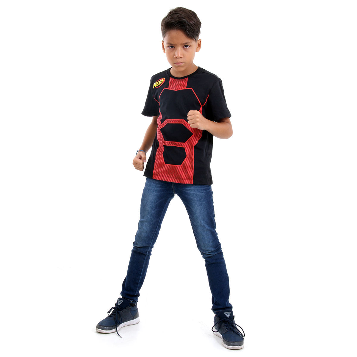 Camiseta Nerf Vermelho - Sulamericana P / UNICA