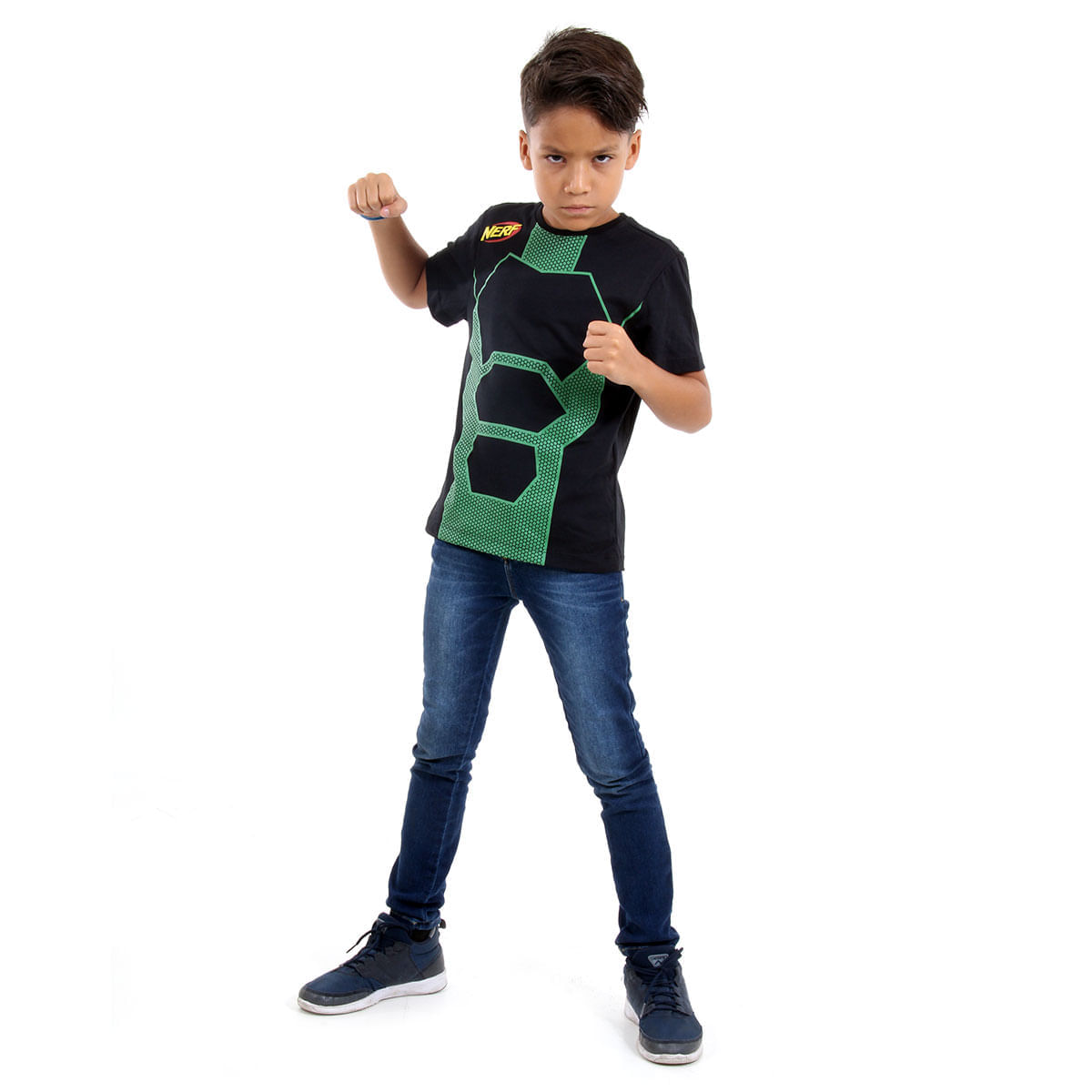 Camiseta Nerf Verde - Sulamericana P / UNICA