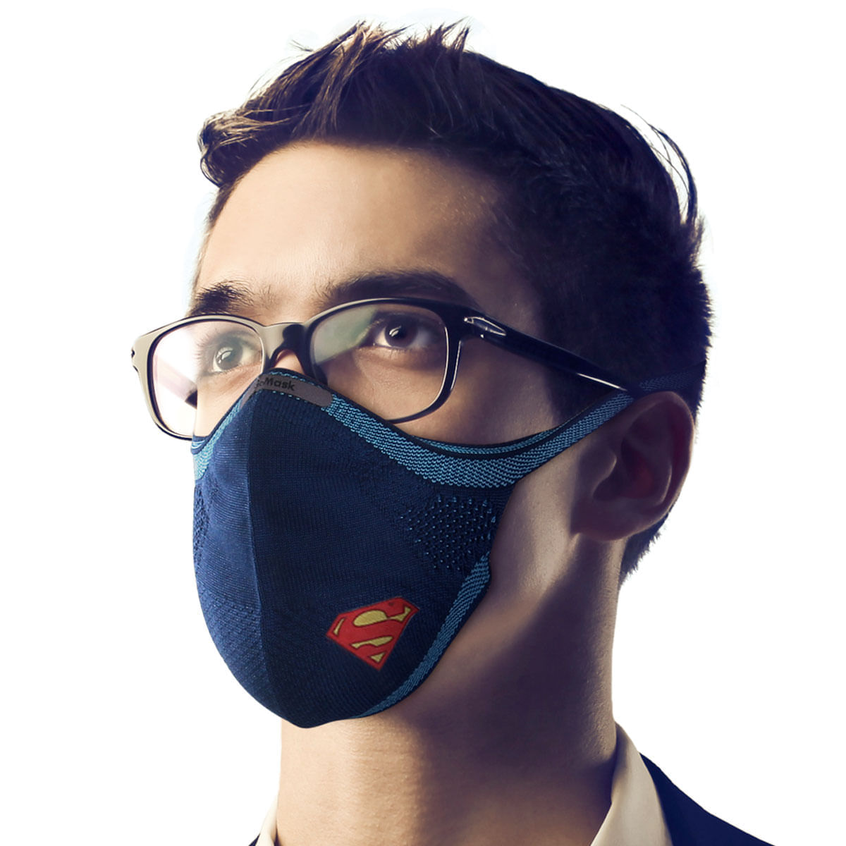 Máscara de Proteção Esportiva Fiber Knit - Superman - Tam G U / UNICA