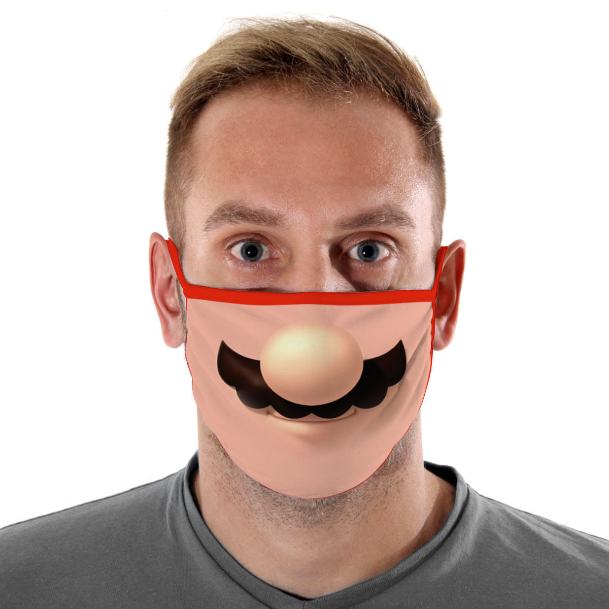 Máscara de Proteção Adulto - Super Mario - Mask4all U / UNICA