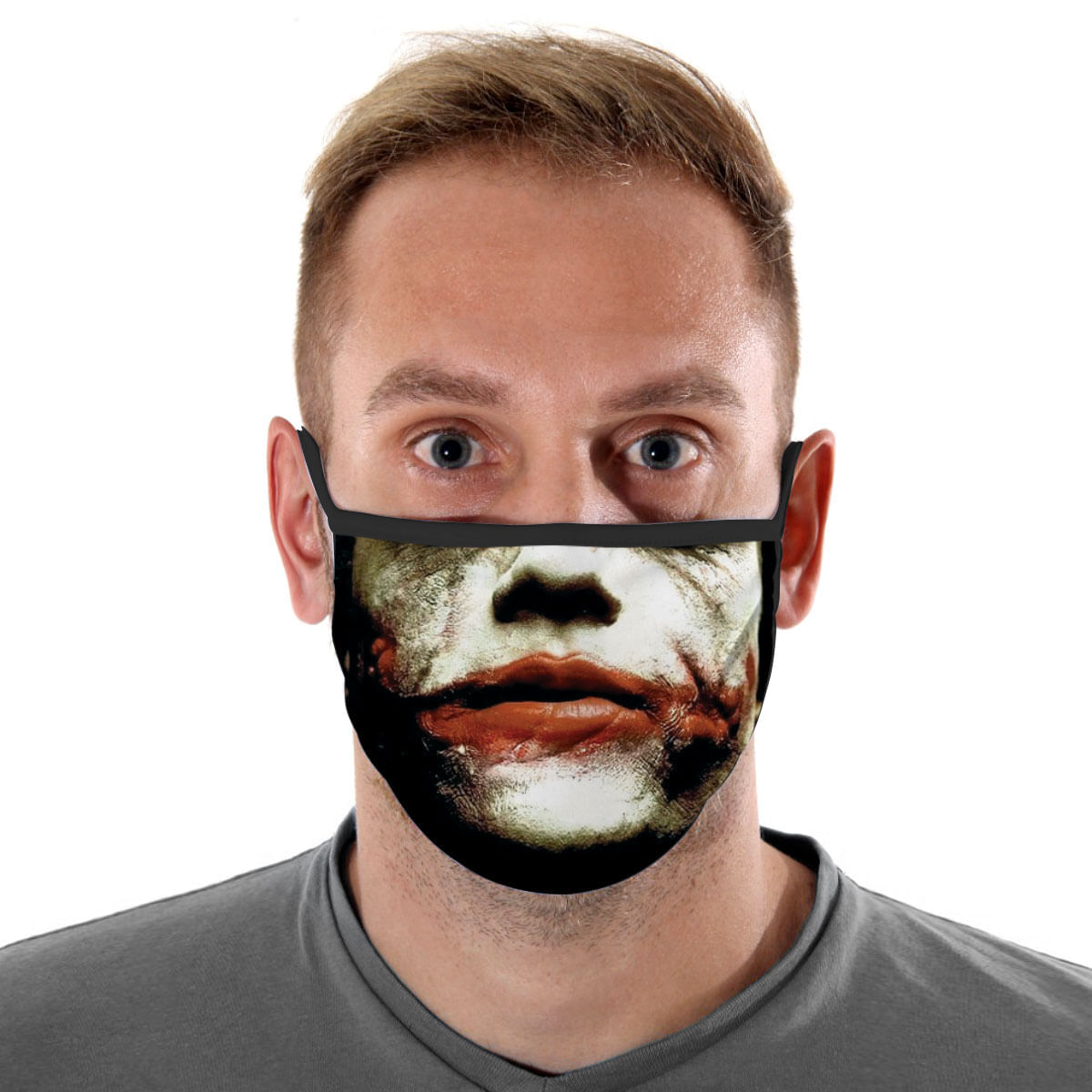 Máscara de Proteção Adulto - Coringa Heath - Mask4all U / UNICA