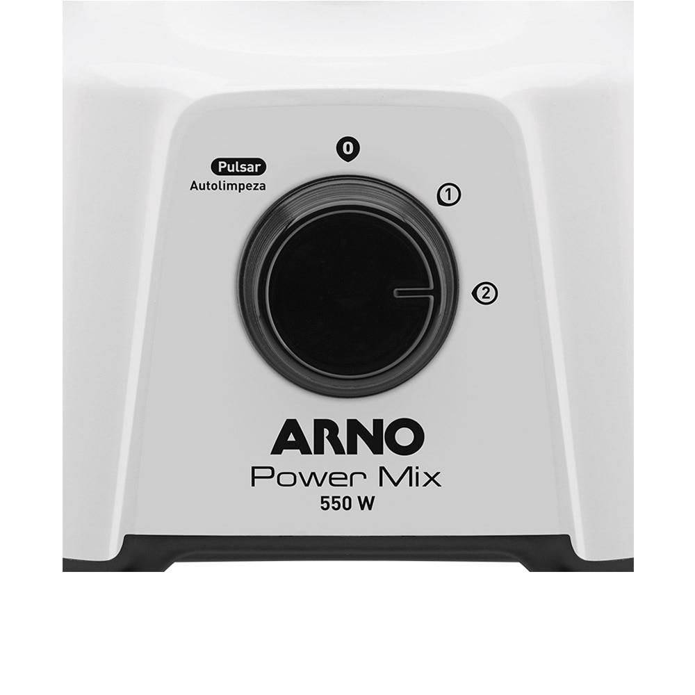 Liquidificador Arno Power Mix LQ12 550W 2L 2 Velocidades Branco 127V