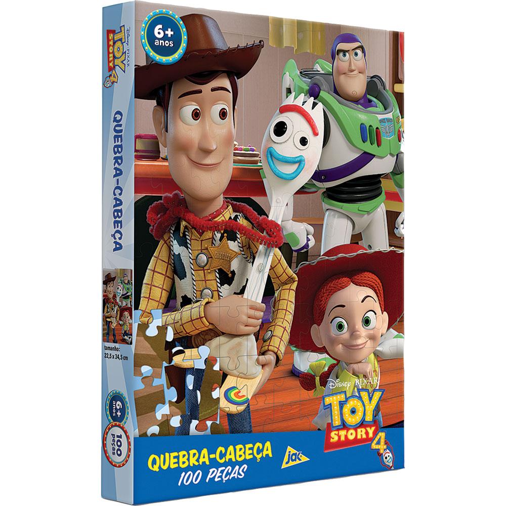 Quebra-Cabeça 100 Peças Toy Story 4 Toyster