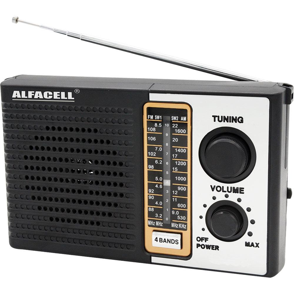 Rádio Portátil AM FM SW Alfacell AL0010