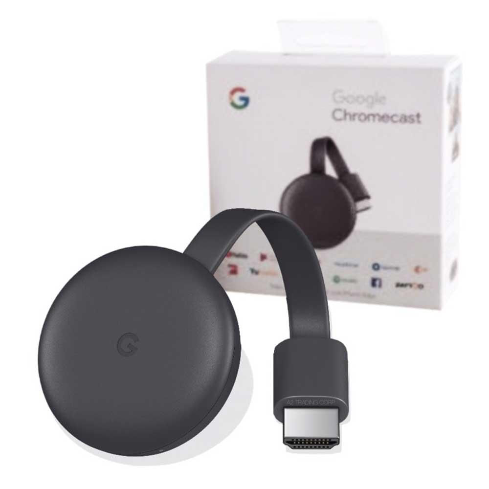Chromecast 3 HDMI Google Streaming GA00439-BR Preto