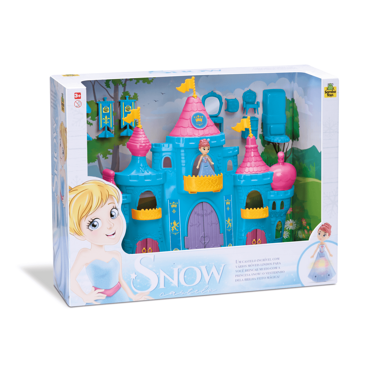 Castelo Princesa Snow Samba Toys 0407