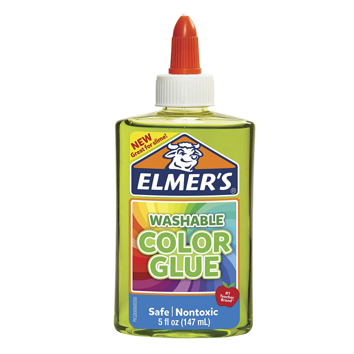 Cola Translúcida Para Slime - 147 Ml - Verde - Elmer s Elmers
