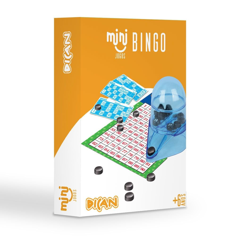Jogo Clássico Mini Bingo Dican 5112
