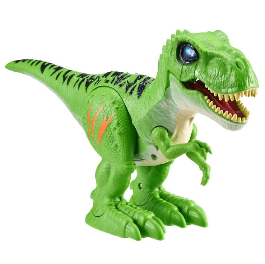 Figura Eletrônica Tiranossauro Rex Verde Robo Alive 1113