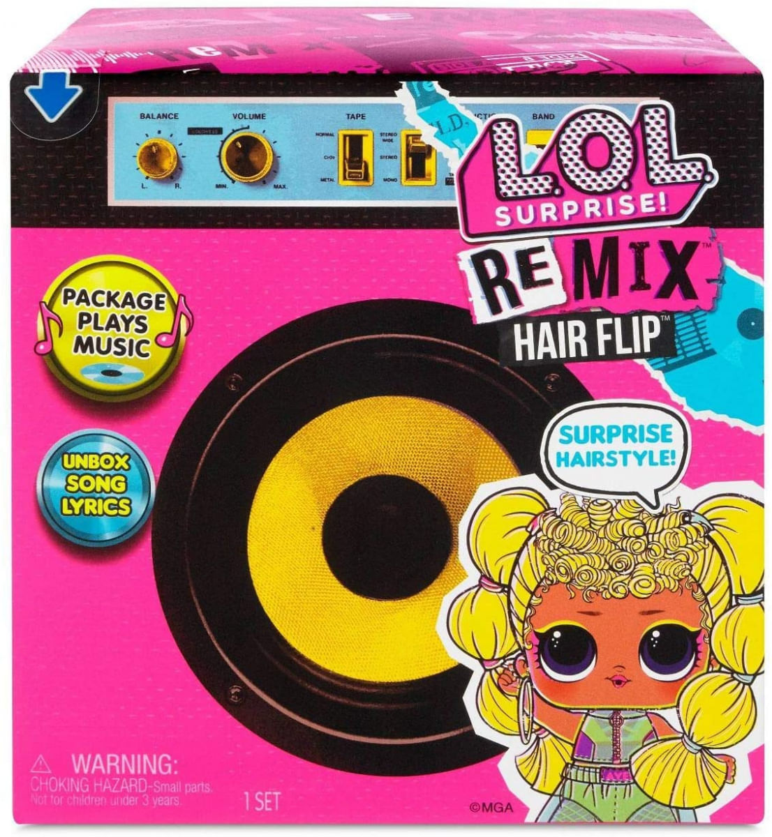 Boneca Lol Surprise Remix Hair Flip Tots Candide 8954