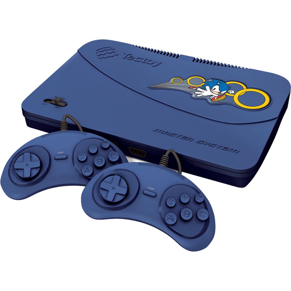 Master System Evolution Blue 132 Jogos 2 Joysticks TecToy