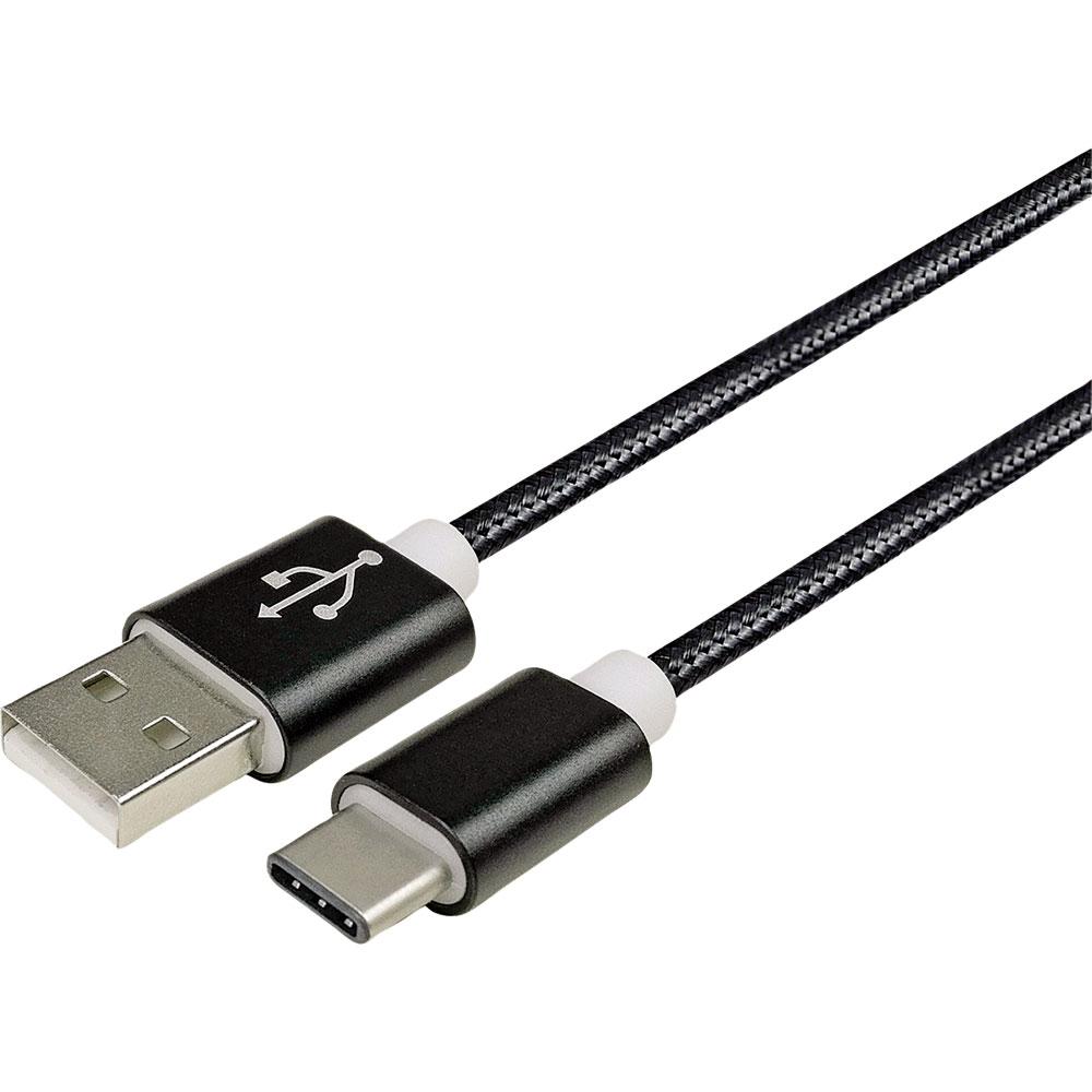 Cabo USB Tipo-C Easy Mobile Preto