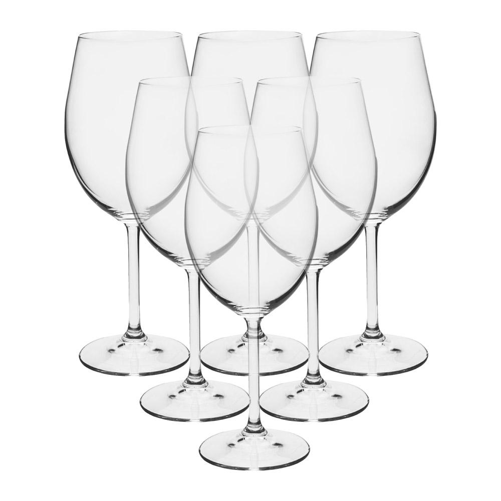 Conjunto de 6 Taças para Vinho Branco 350ml Bohemia Gastro