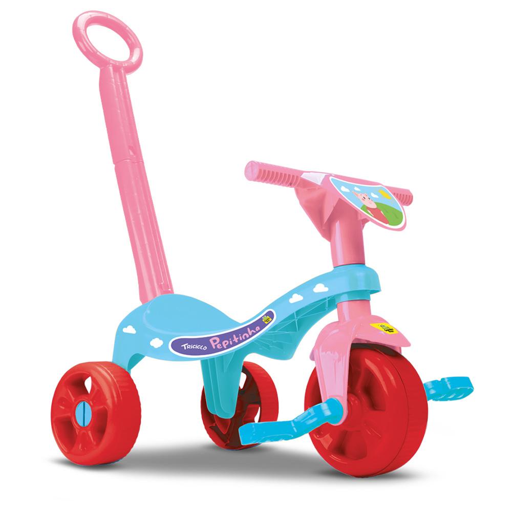 Triciclo Pepitinha com Haste 637 Samba Toys