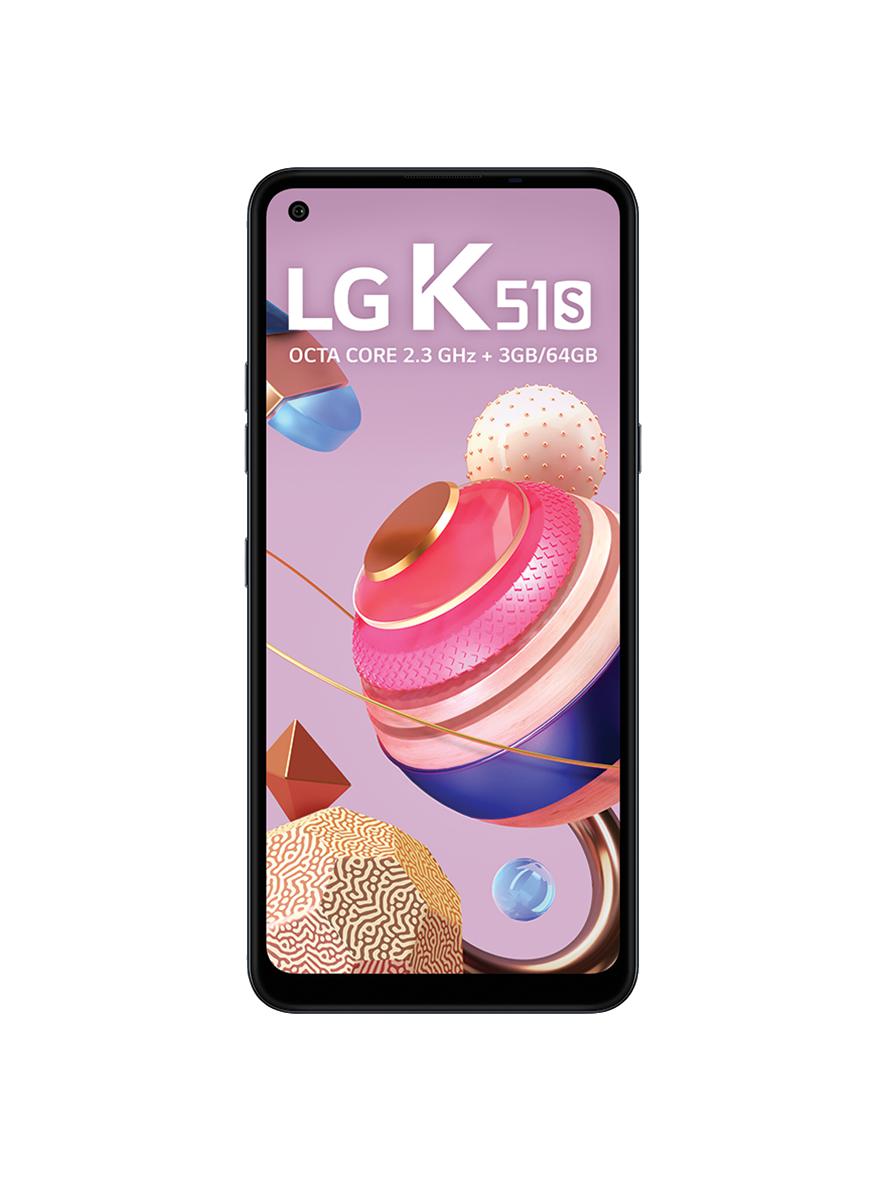 Smartphone LG K51S LMK510BMW 64GB Dual Chip Tela 6.5" 4G WiFi Câmera Quad 32MP+5MP+2MP+2MP Cinza
