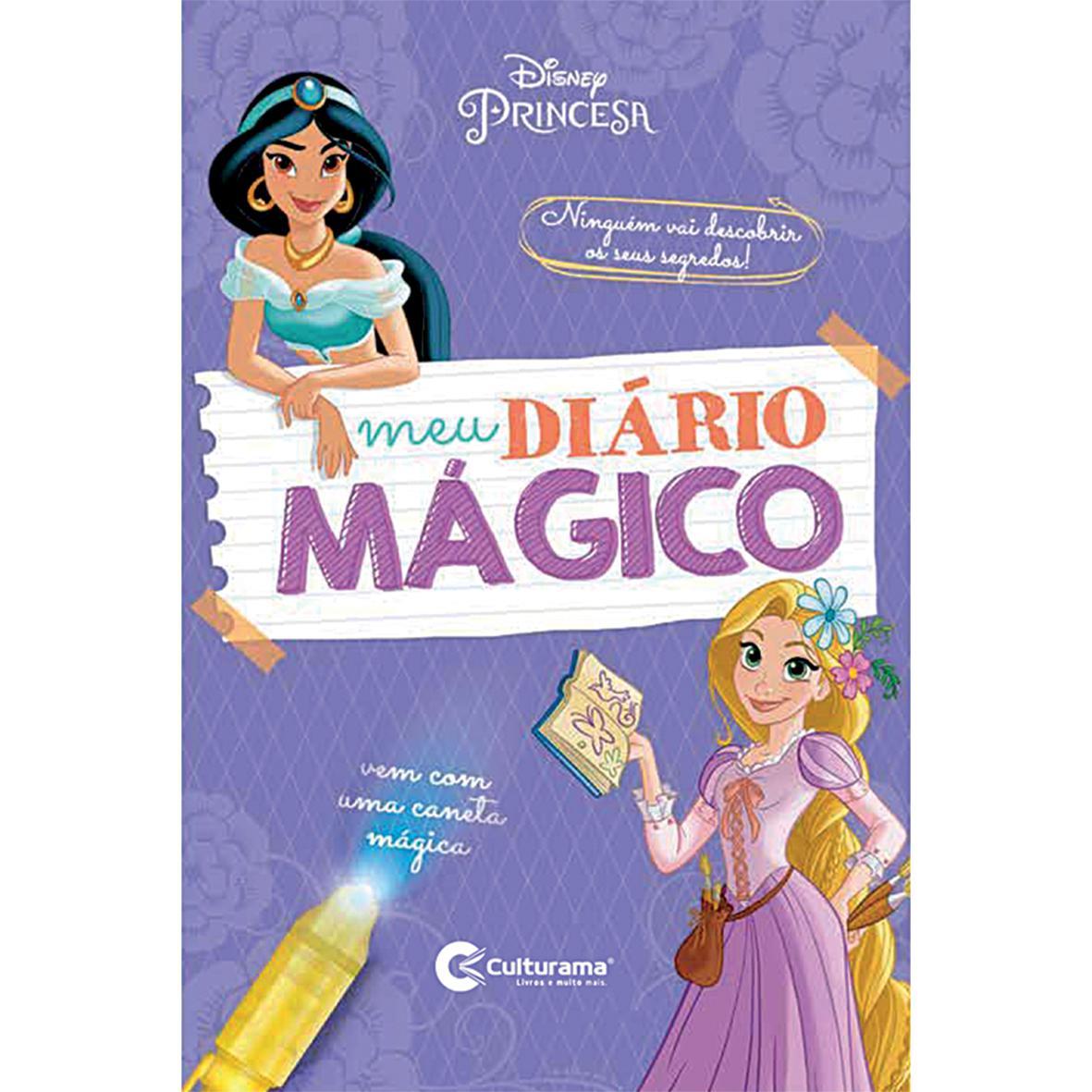 Diário Mágico com Caneta Princesas Culturama