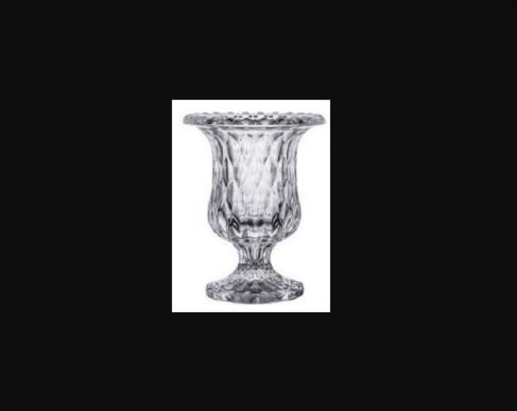 Vaso de Vidro Cálice Florença 15 cm - Mimo Style - VD20366