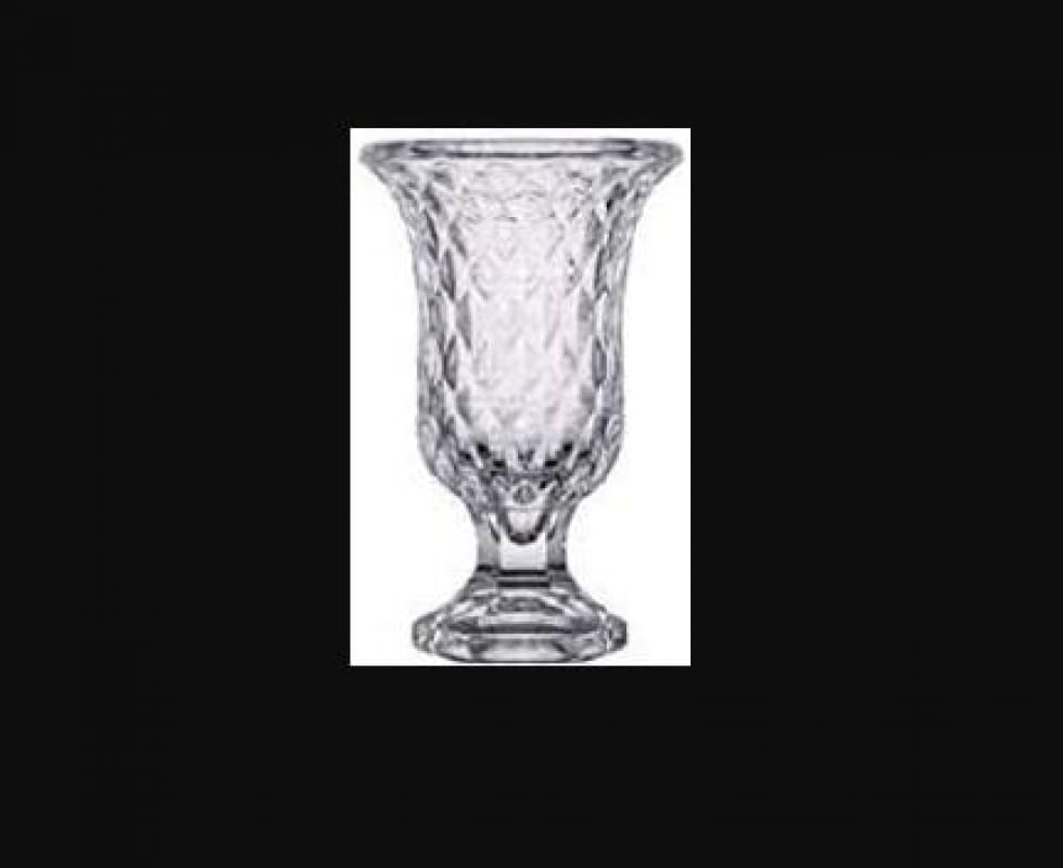 Vaso de Vidro Cálice Vaticano 20 cm - Mimo Style - VD20367
