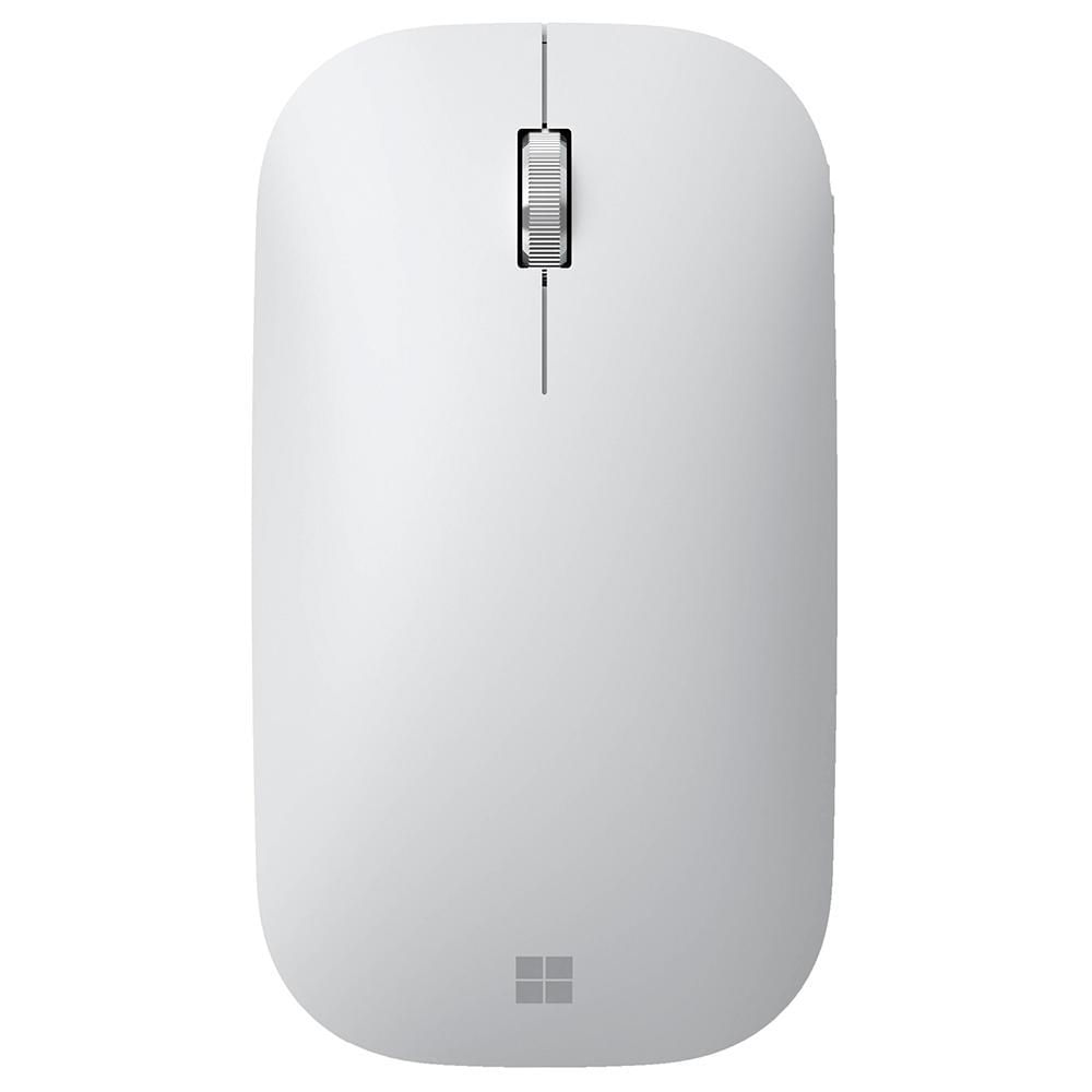 Mouse sem Fio Microsoft Modern Mobile, Bluetooth, 2.4GHZ, Branco - KTF-00056