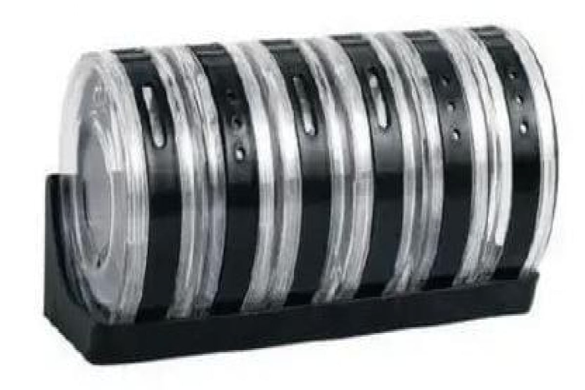 Porta Condimentos Black com 6 Peças 19 cm - Mimo Style - SF20384