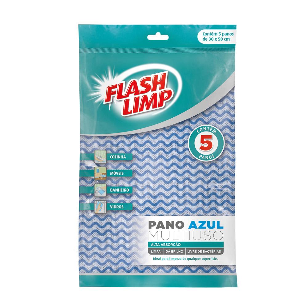 Pano Multiuso 5 Peças Flash Limp 4588