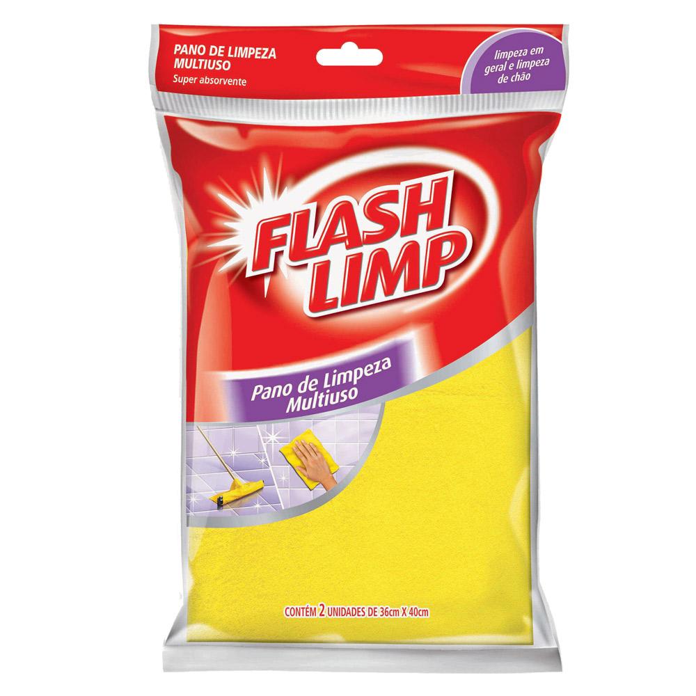 Pano Multiuso 2 Peças Flash Limp 4540