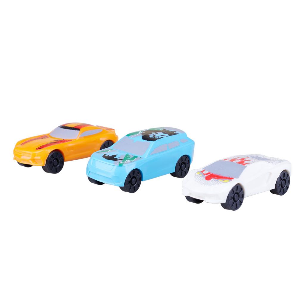 Carrinho Race Collection com 3 Samba Toys 382