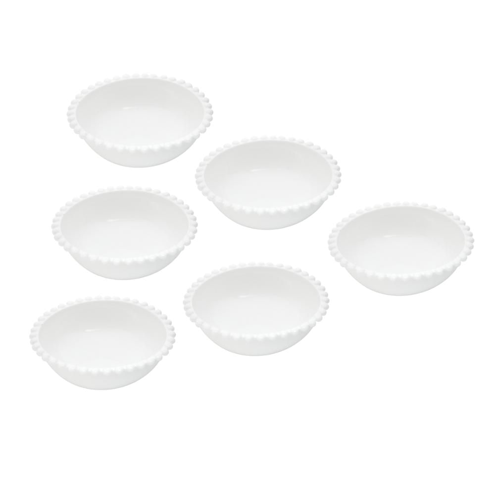 Cj 6 Bowls De Porcelana 11X4Cm