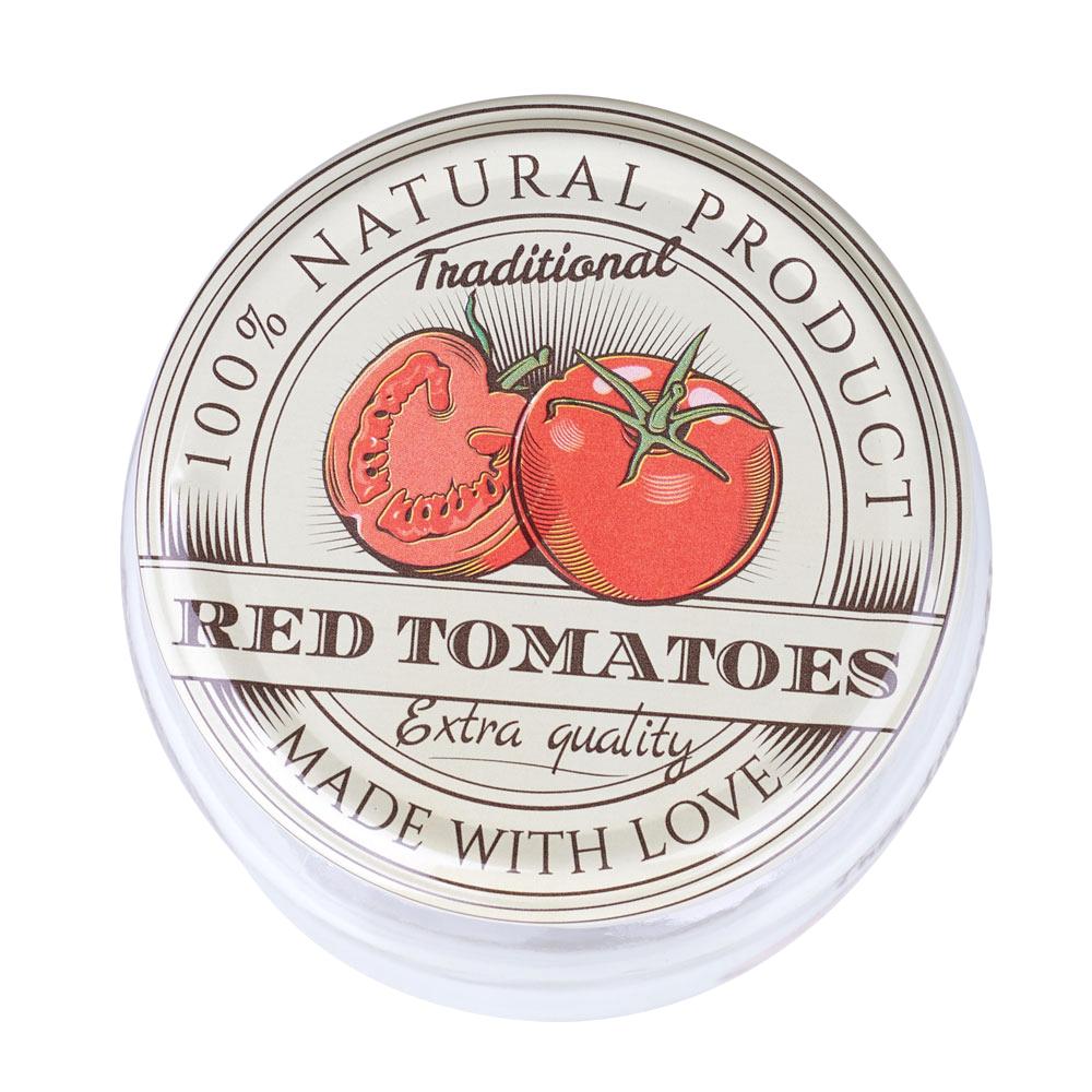 Pote Porta Mantimentos de Vidro 1L Tomate