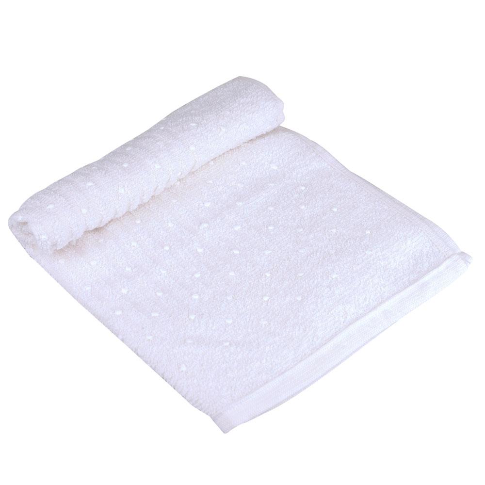 Toalha Piso de Banheiro 50x70cm Atlântica Basic Off White