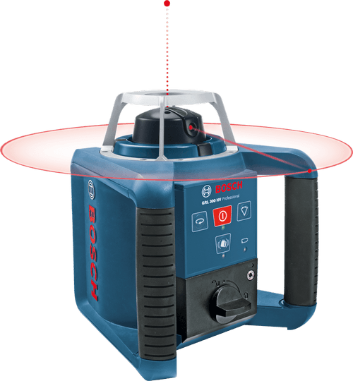 Nível A Laser Rotativo Bosch Grl 300 Hv Maquifer