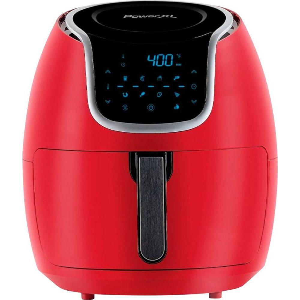 Powerxl 7qt Digital Hot Air Fryer Red Paf-7qr 110 Vermelho 110V