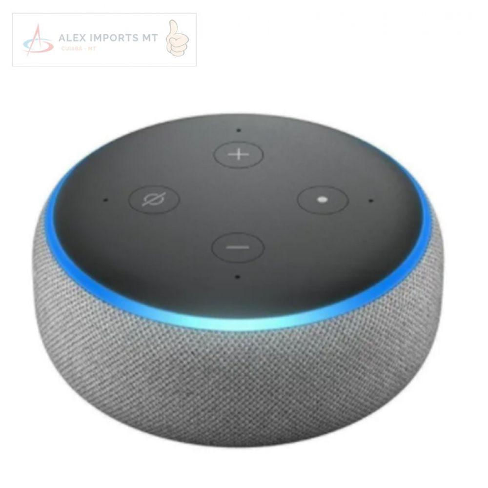 Smart Speaker Amazon Echo Dot 3º Geração Com Alexa