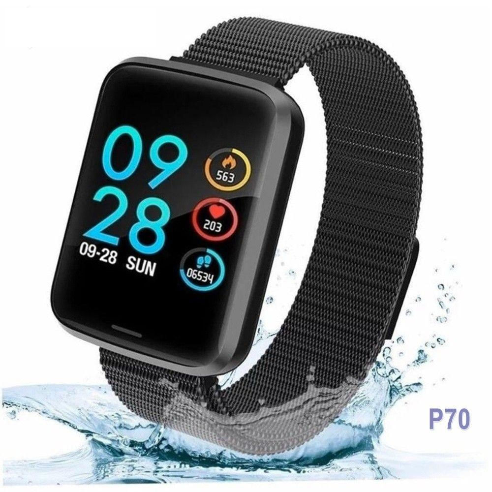 Relógio Inteligente Smartwatch P70 Android