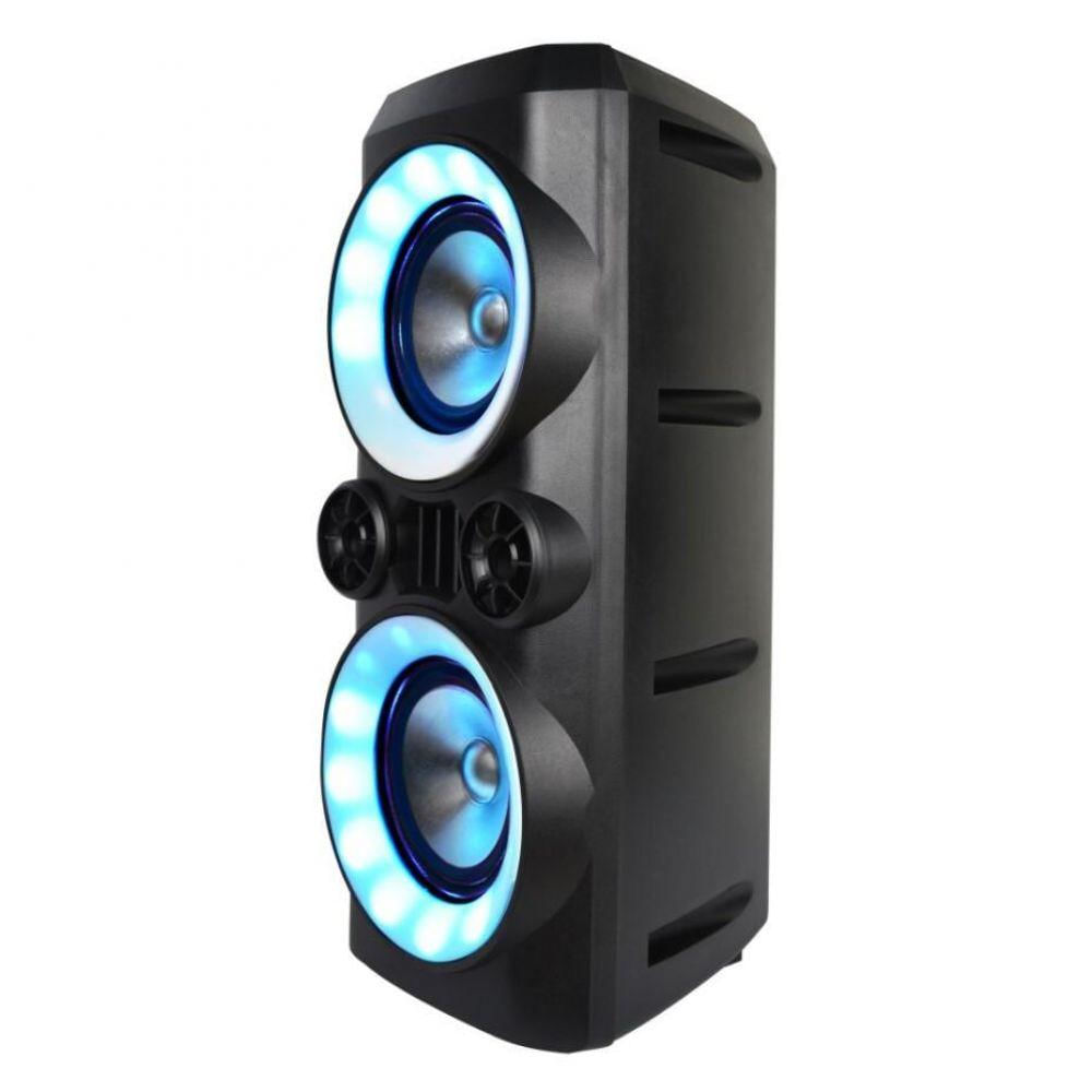 Caixa De Som Amplificada Neon X Sp379 Multilaser, 300w Rms, Bluetooth, Usb, Led Bivolt