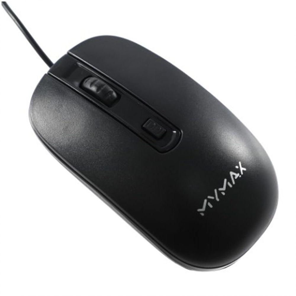 Mouse Optico Usb Mymax 1200dpi Mx-3810 Preto