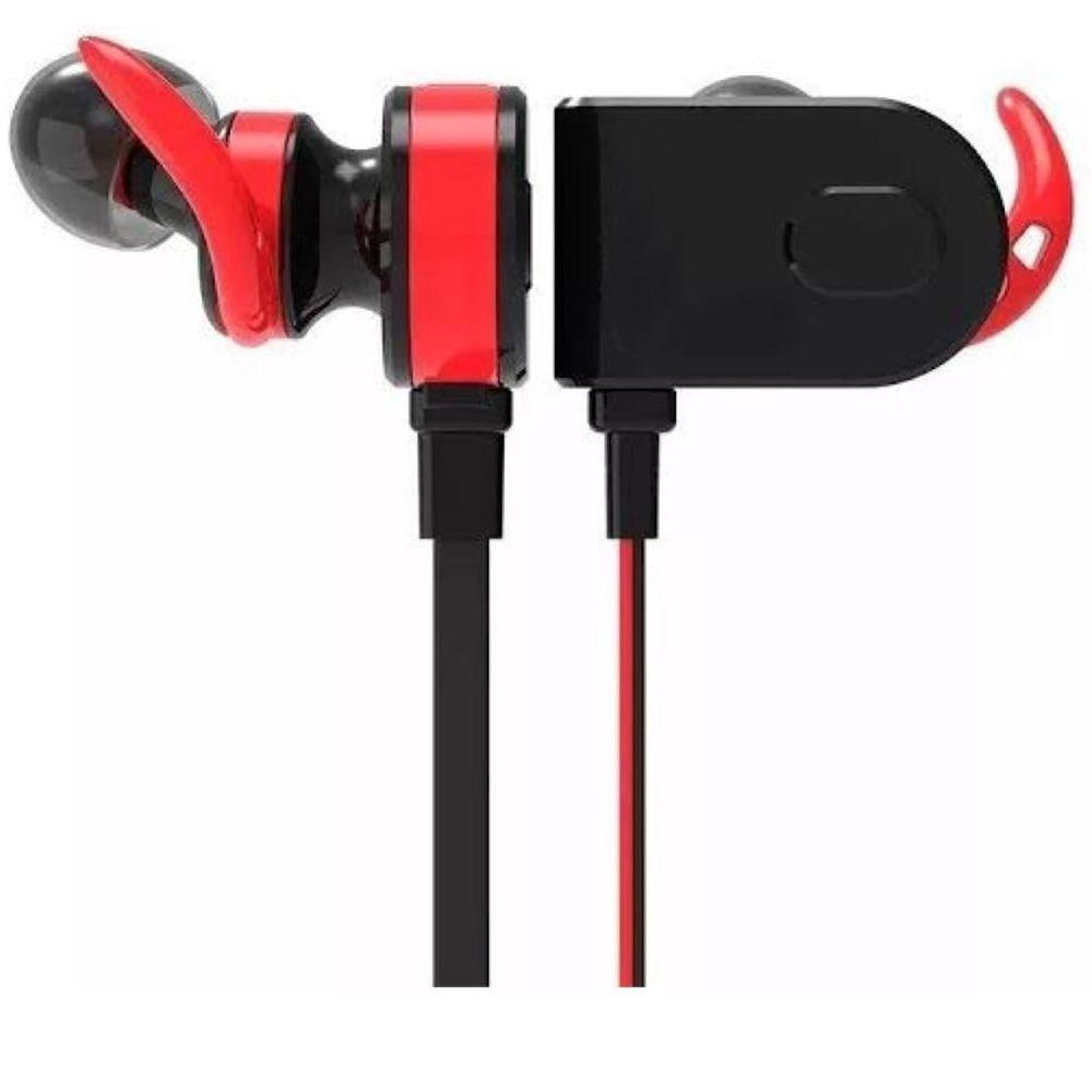 Fone De Ouvido Bluetooth 4.1 Sem Fio Wireless Estereo Sport - Lc-706 Vermelho
