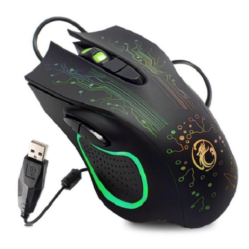 Mouse Gamer Profissional X9 2400Dpi Led