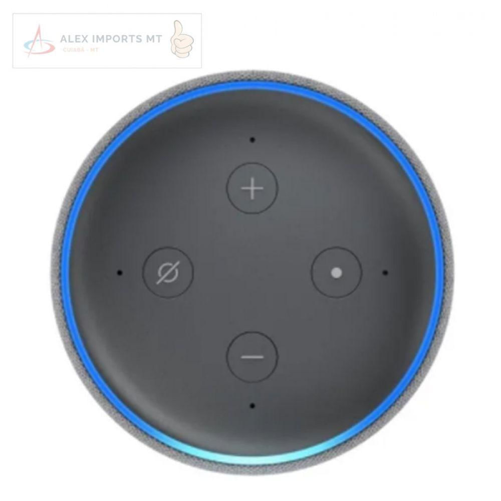 Smart Speaker Amazon Echo Dot 3º Geração Com Alexa