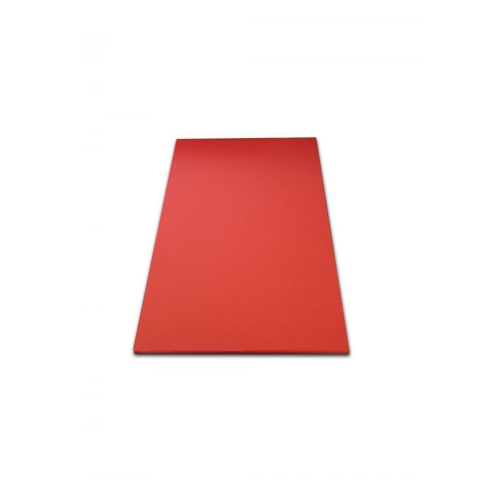 Tábua de Corte Lisa em Polietileno Vermelha 50 x 30