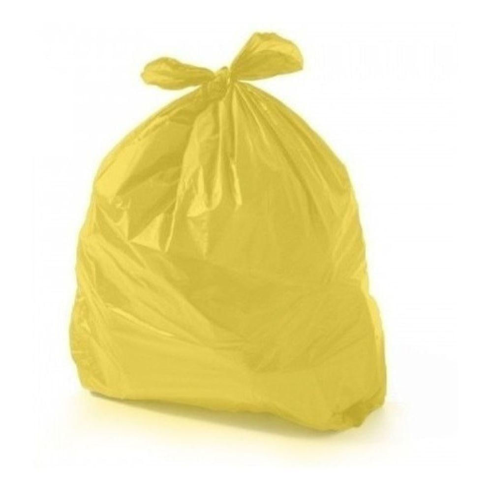 Saco de Lixo 40L Pacote C / 100 Amarelo