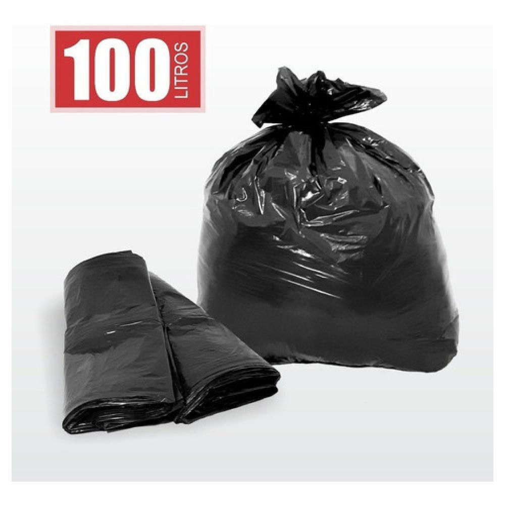 Saco de Lixo 100L Comum 50 Und