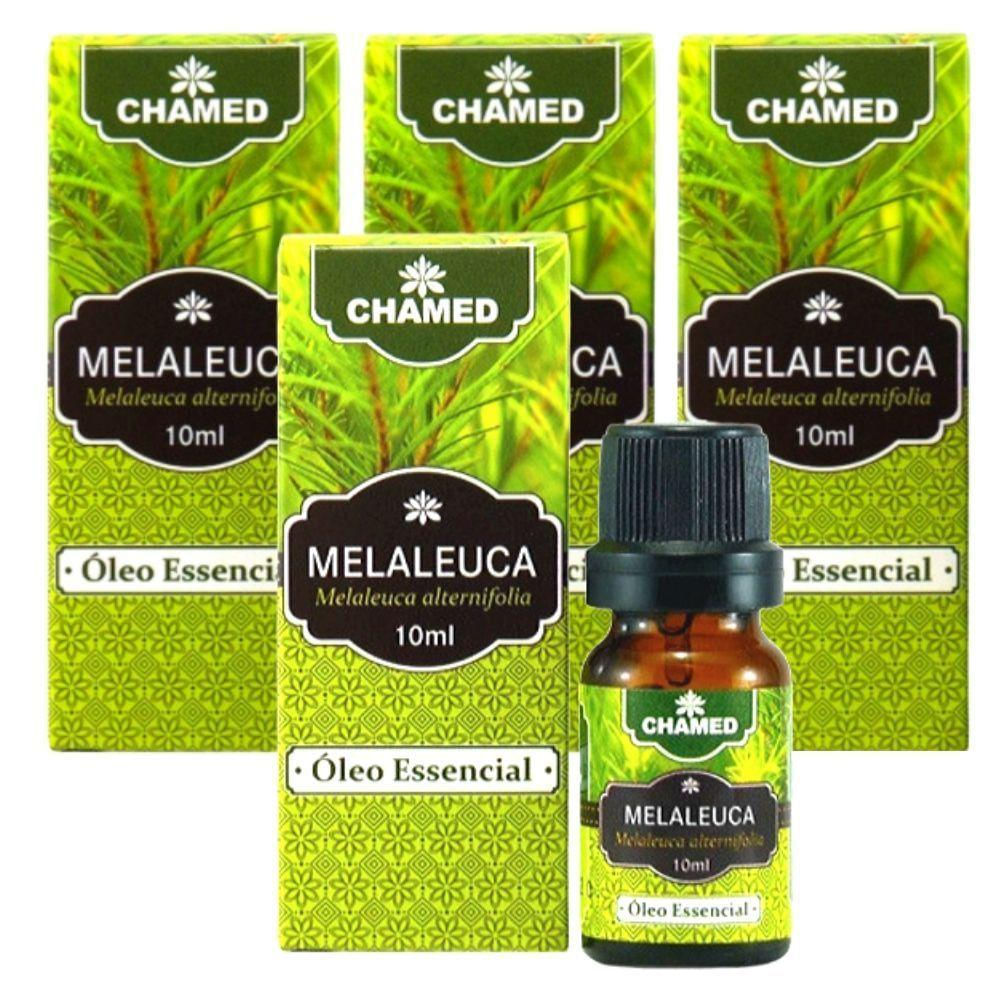 Óleo Essencial De Melaleuca Tea Tree 10ml Chamed