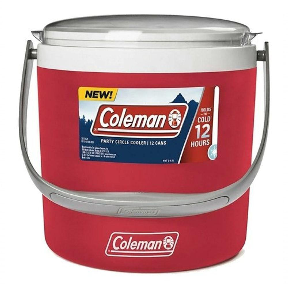 Cooler Caixa Térmica Circle 8,5 Litros - Coleman Vermelho