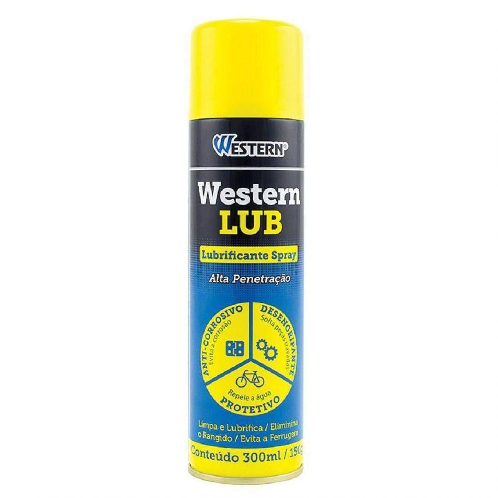 Lubrificante Spray Lub Western 300 Ml Uso Geral